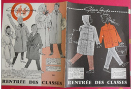 Catalogue Galeries Lafayette Paris. 1957. Rentrée Des Classes Papeterie Cartables  Vêtements Enfants - Fashion