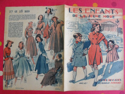 Les Enfants De La Jeube Mode. Semestriel N° 1 De 1948. Rentrée Des Classes - Moda