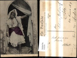 132539,Volkstypen Femme Mauresque Mauretanien Arabische Frau Tracht - Ohne Zuordnung