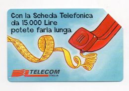 37268 - Scheda Telefonica Telecom Italia - Telefono - Telephone Meter Metro - Other & Unclassified