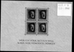 Bloc Allemagne 1937 ( Neuf.s.g.) - Blokken