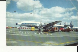 Paris  75  Air-France-Super-Starlines...C'est L'Avion Le Plus Moderne Et Le Plus Luxueux_Voir Scan - Luchthaven