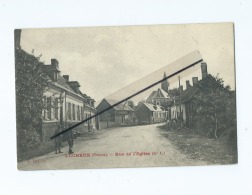 CPA  -  Lucheux  - Rue De L'église - Lucheux