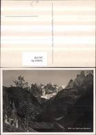 241550,Blick V. Soglio Auf Bondasca Bergkulisse Kt Graubünden - Soglio