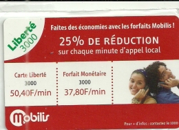 Nouvelle Calédonie - New Caledonia - Carte Recharge Liberté Utilisée - Phone Card Recharge Used - Nouvelle-Calédonie