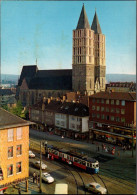 ! 1978 Moderne Ansichtskarte Kassel Straßenbahn, Tram, Kirche, Eglise - Strassenbahnen