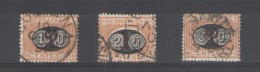 REGNO 1890 SEGNATASSE SERIE CPL. ANNULLATA - Impuestos