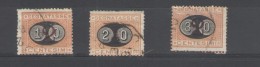 REGNO 1890 SEGNATASSE SERIE CPL. ANNULLATA - Impuestos