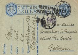 FRANCHIGIA WWII POSTA MILITARE 106 1941 ELBASAN ALBANIA X CRESTA OSPEDALE MILIT - Military Mail (PM)