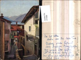 277488,Lago Maggiore San Nazzaro Ansicht Gasse Pub Photochromie Nenke U. Ostermaier 1 - San Nazzaro