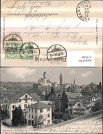 277560,Männedorf Überblick über D. Zeller'schen Etabl Kirche Kt Zürich - Zell