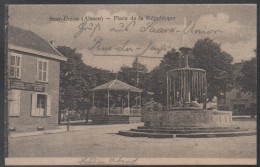 SARRE UNION - SAAR BUCKENHEIM - 67 - ALSACE / 1920 PLACE DE LA REPUBLIQUE  (ref CP518) - Sarre-Union