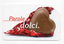 37300 - Scheda Telefonica Telecom Italia - San Valentino - Cioccolato Chocolate - Sonstige & Ohne Zuordnung