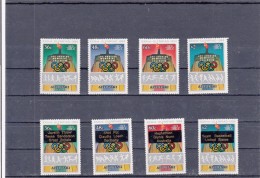 AITUTAKI COOK ISLANDS 1984 OI OLYMPIC GAMES USA LOS ANGELES 4 STAMPS MNH + GOLD MEDAL WINNERS 4 STAMPS MNH - Aitutaki
