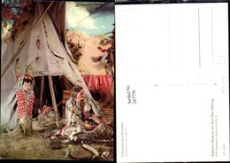 267776,Volkstypen Indianer Karl May Stiftung Teilansicht D. Dioramas Heimkehr V. D. S - Ohne Zuordnung