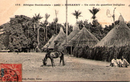 GUINÉE - KONAKRY - Un Coin Du Quartier Indigène - Guinée Française