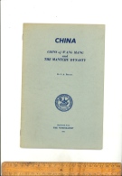 Chinese Coins Of WANG MANG And The Mantchu Dynasty BRUDIN Reprinted The Numismatist 1963 (english Text) China Coin Book - Literatur & Software