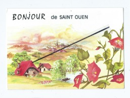 CPM  - Bonjour De Saint Ouen - Saint Ouen