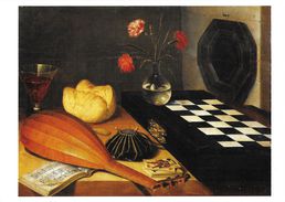 JEU JEUX ECHECS NATURE MORTE A L'ECHIQUIER TABLEAU MUSEE DU LOUVRE LUBIN BAUGIN - Scacchi