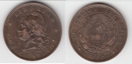 **** ARGENTINA - ARGENTINE - DOS CENTAVOS 1890 - 2 CENTAVOS 1890 LIBERTAD **** EN ACHAT IMMEDIAT - Argentina