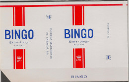 PORTUGAL MADEIRA FUNCHAL Cigars Labels "BINGO" - Etiquetas