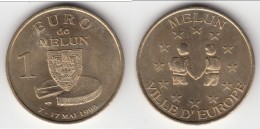 **** 1 EURO DE MELUN DU 7 AU 17 MAI 1998 - PRECURSEUR EURO **** EN ACHAT IMMEDIAT !!! - Euros Of The Cities