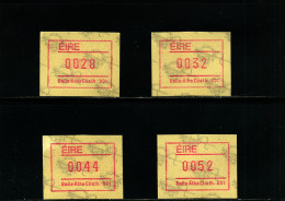 IRELAND/EIRE - 1990  FRAMA SET 2  MINT NH - Franking Labels