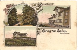 Schweiz, 1903, Gruss Vom Gäbris, Gais Nach Diessenhofen, Siehe Scans! - Gais