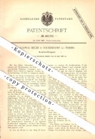 Original Patent - Ludwig Beger In Fockendorf B. Treben , 1888 , Knotenfänger Für Papierfabrik , Papier , Pleißenaue !!! - Altenburg