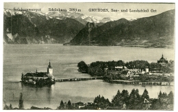 AUTRICHE : GMUNDEN - SEE UND LANDSCHLOSS ORT - Gmunden