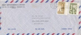 Canada Air Mail Cover Sent To Switzerland 12-12-1969 - Poste Aérienne