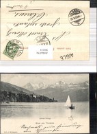 301111,Gruß V. Thunersee Schloss Hünegg B. Hilterfingen Am Thunersee Segelboot Kt Ber - Hilterfingen