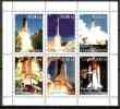 MINT NEVER HINGED MINI SHEET OF SPACE # M - 861  ( TURKMENISTAN  1999 - Sin Clasificación