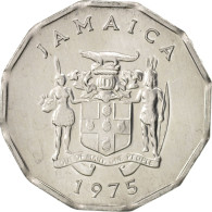 Monnaie, Jamaica, Elizabeth II, 10 Cents, 1975, Franklin Mint, USA, SPL - Jamaique