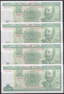 2005-BK-110 CUBA 2005. BANCO NACIONAL. 5$ ANTONIO MACEO UNC. 6 CONSECUTIVE. - Kuba