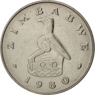 Monnaie, Zimbabwe, 20 Cents, 1980, TTB+, Copper-nickel, KM:4 - Zimbabwe