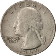 Monnaie, États-Unis, Washington Quarter, Quarter, 1969, U.S. Mint - 1932-1998: Washington