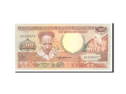 Billet, Suriname, 500 Gulden, 1988, 1988-01-09, KM:135b, NEUF - Suriname