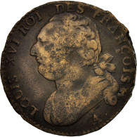 Monnaie, France, 12 Deniers François, 12 Deniers, 1792, Paris, TB+, Bronze - Altri & Non Classificati