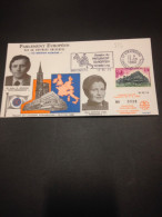 SIMONE VEIL ROGERS CONSEIL DE L´EUROPE EUROPA PARLAMENT TIRAGE LIMITE NUMEROTE FDC STRASBOURG - Lettres & Documents