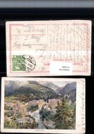 317689,Künstler AK E. T. Compton Badgastein Bad Gastein Totale Wasserfall - Compton, E.T.