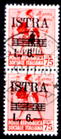 Italia-F01122 - 1945 - Occupazione Jugoslava Di Istria - Sassone N. 38 (o) Used - Privo Di Difetti Occultii - - Occup. Iugoslava: Istria