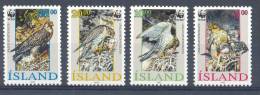 Naa136s WWF FAUNA ROOFVOGELS GIERVALK  BIRDS OF PREY FALCON GREIFVÖGEL AVES OISEAUX ISLAND 1992 PF/MNH - Verzamelingen & Reeksen