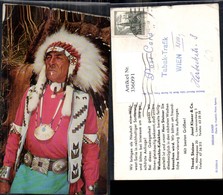 336091,Volkstypen Indian Chief Indianer Kopfschmuck Tracht - Non Classés