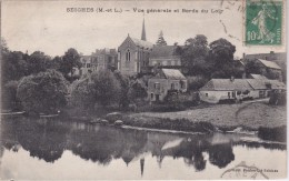 SEICHES  - Vue Générale Et Bords Du Loir - Le Bourg - TBE - Seiches Sur Le Loir