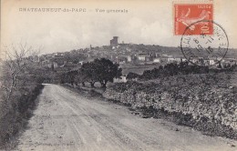 Châteauneuf Du Pape 84 - Vue Générale - 1916 - Editeur Simon Bartesago - RARE - Chateauneuf Du Pape