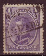 - ARGENTINE - 1867 - YT N° 16 - Oblitéré - Général Antonio Balcare . - Used Stamps