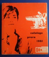 M#0R29 CATALOGO PRORA 1961/MACCHINE FOTOGRAFICHE CINEPRESE 8 Mm CANON/MOVIOLA/ACCESSORI - Fotoapparate