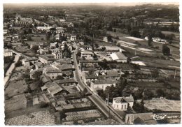 65 - Hautes Pyrénées /  GALAN : Vue Panoramique Aérienne Et Route De Lannemezan. - Galan