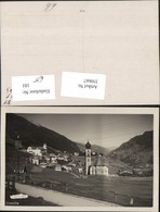 350667,Disentis Totale Kirche Bergkulisse Kt Graubünden - Disentis/Mustér